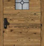 Haustüre aus Altholz